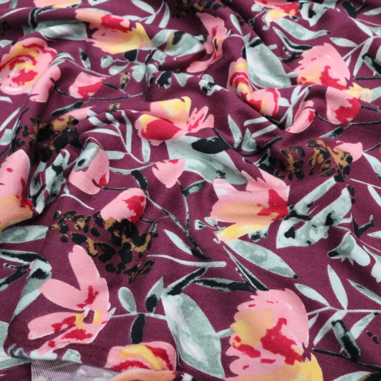 T-Shirting - Printed Brushed DTY - Image 2